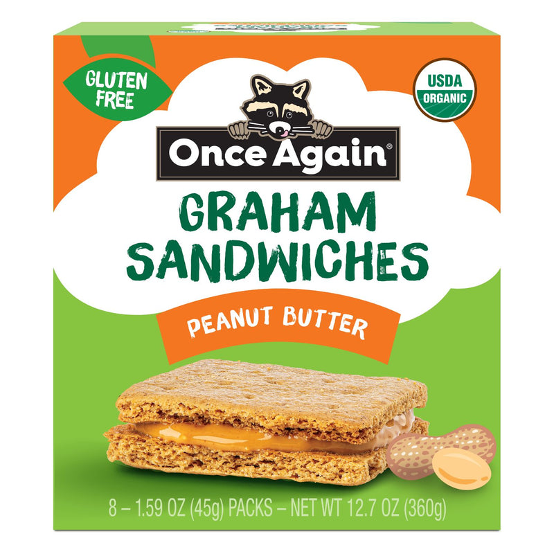 Peanut Butter Graham Cracker Sandwiches